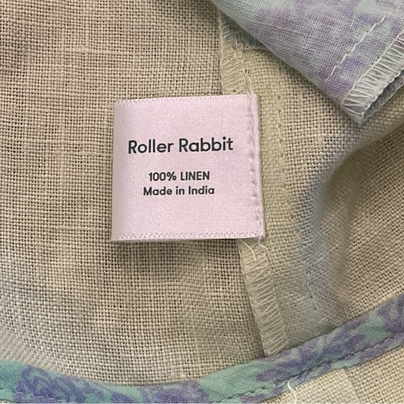Roller Rabbit 100% Linen Boho Chic Oversized Blazer - Picture 7 of 9